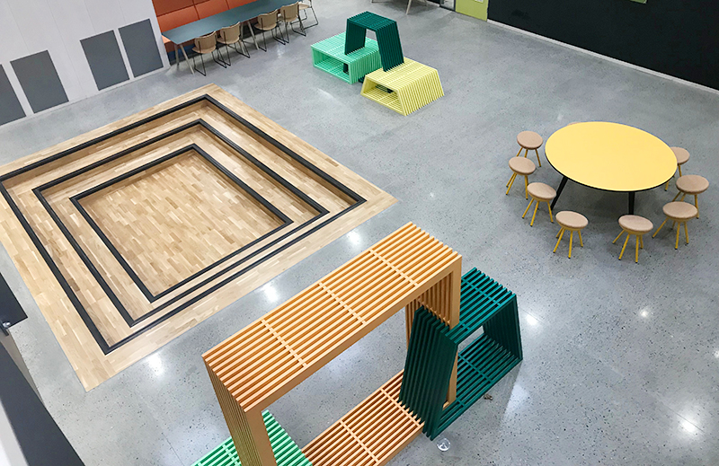 Intersections for interiors