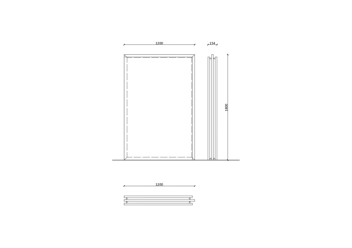 Exhibition Panel Two-Sided