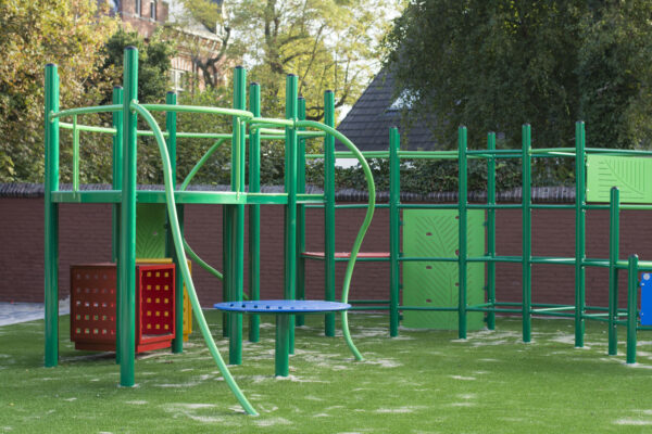 creative playground installation