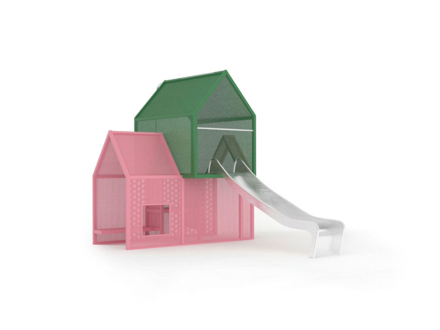 playground design, play house for children play sculpture stacked houses
