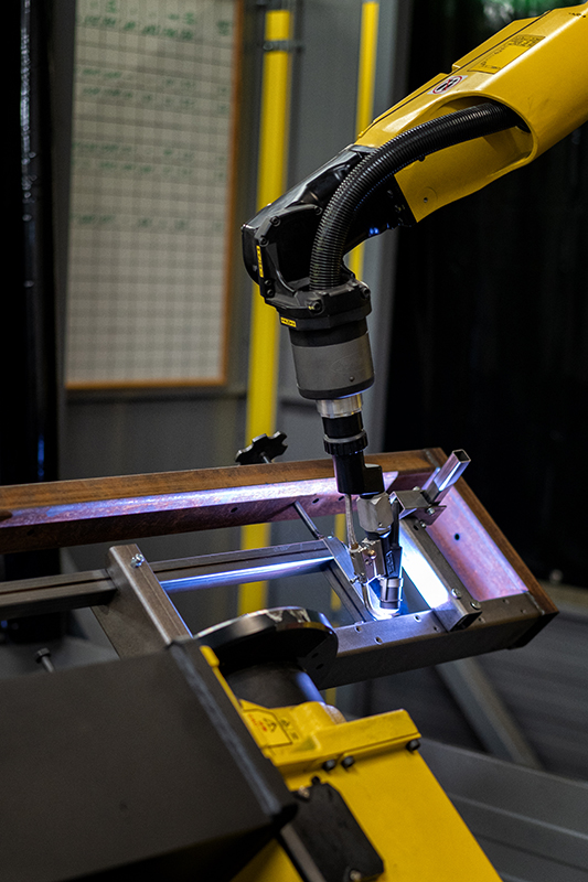 art installations urban installations soldering robot making of