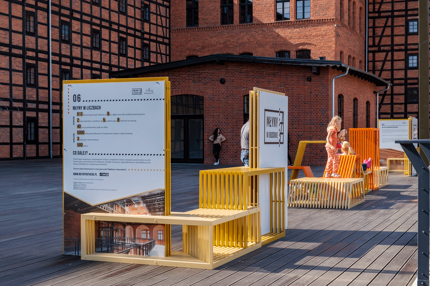 Outdoor exhibition design
