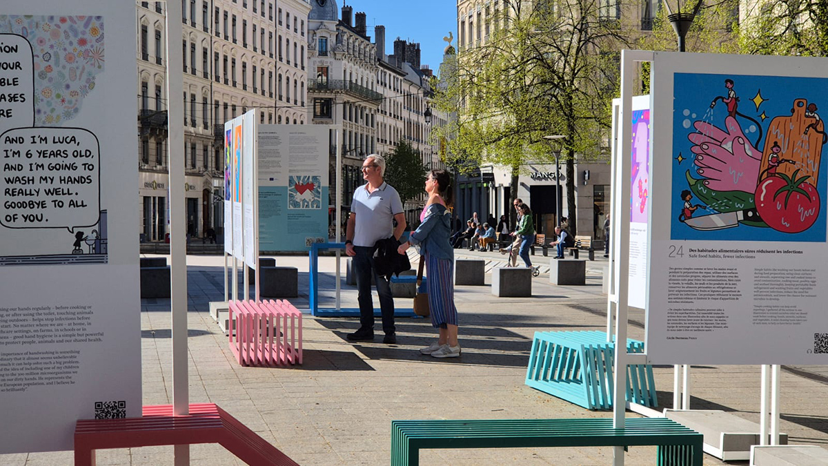 Ausstellung „Sketching Antimicrobial Resistance“